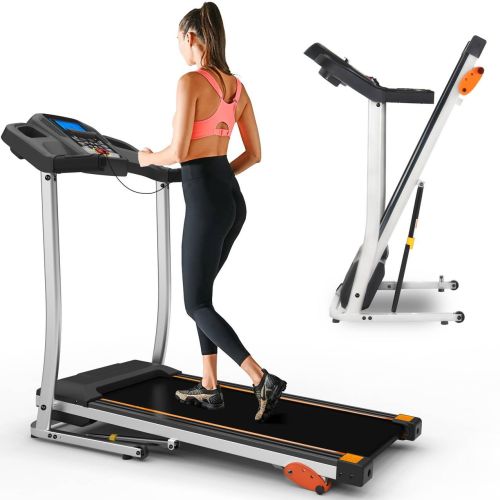 Folding Treadmill Fitness Equipment With LCD Walking Running Cardio Exercise Machine Folding Treadmill Fitness Equipment With LCD Walking Running Cardio Exercise Machine